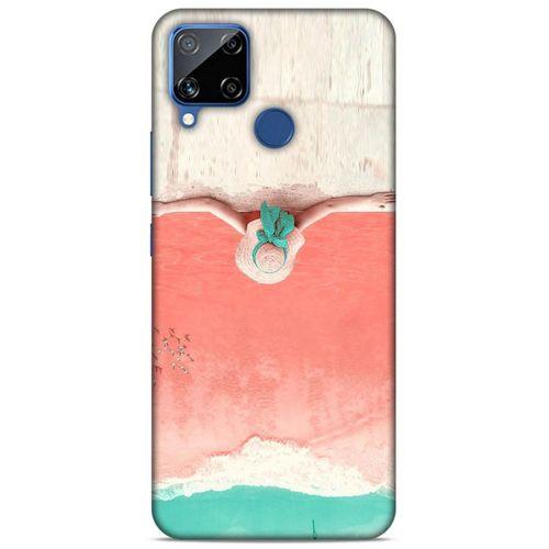 Lopard Oppo Realme C15 Uyumlu Kılıf Manipülasyon ☻ (20) Koruyucu Kılıf Desenli