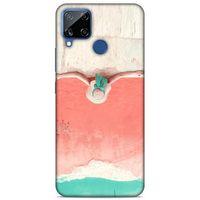 Lopard Oppo Realme C15 Uyumlu Kılıf Manipülasyon ☻ (20) Koruyucu Kılıf Desenli