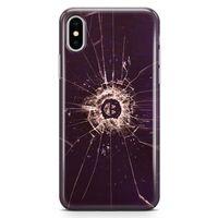 Apple iPhone XS Kılıf Black Mirror Arka Kapak Koruma Desenli Full Koruyucu