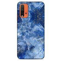 Xiaomi Redmi 9T Uyumlu Kılıf Mavi Delisi (9) Kılıf Mürekkep