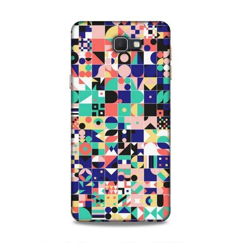 Samsung Galaxy J7 Prime Uyumlu Kılıf Insomnia (40) Fit Silikon Kılıf Minik Kareler