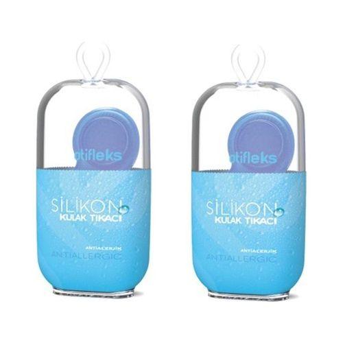 Otifleks 4'lü X2 Adet Anti- Alerjik Silikon Kulak Tıkacı