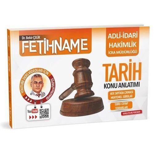 Adli İdari Hakimlik İcra Müdürlüğü FETİHNAME Tarih Konu Anlatımı Bekir Çelik