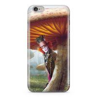 Apple iPhone 6 Plus - 6S Plus Kılıf Alice Harikalar Diyarında Arka Kapak Koruma Desenli Full