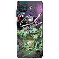 Samsung Galaxy A12 Uyumlu Kılıf Rick And Morty (25) Antişok Kapak Tricia Lange