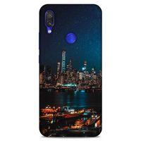 Lopard Xiaomi Redmi Note 7 Pro Uyumlu Kılıf Gece'S (6) Silikon Kılıf Şehir