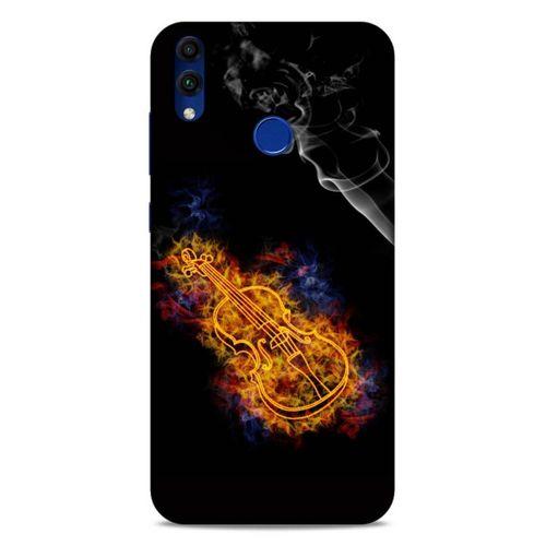 Lopard Huawei Honor 8C Uyumlu Kılıf FireX (8) Baskılı Kılıf Keman