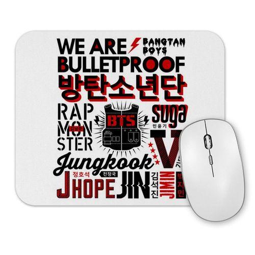 Bts Collage Mouse Pad