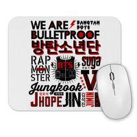 Bts Collage Mouse Pad