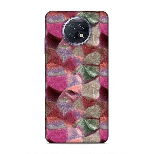 Xiaomi Redmi Note 9T Uyumlu Kılıf Romans (30) Silicone Case Pembe Yeşil