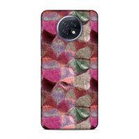Xiaomi Redmi Note 9T Uyumlu Kılıf Romans (30) Silicone Case Pembe Yeşil