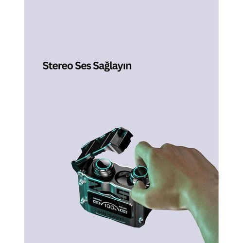 Yüksek Ses Kaliteli Kablosuz Bluetooth Kulaklık Suya Dayanıklı