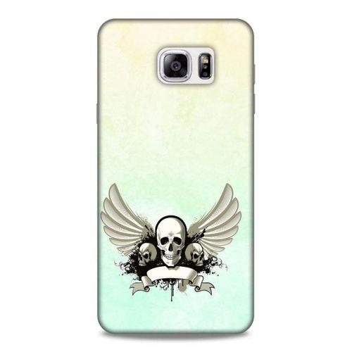 Lopard Samsung Galaxy Note 5 Uyumlu Kılıf Tattoo's (8) Baskılı Kılıf Yeşil Beyaz