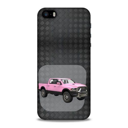 Lopard Apple Iphone 5S Uyumlu Kılıf PickUpX (23) Ultra Koruma Kılıfı Şeker Pembe