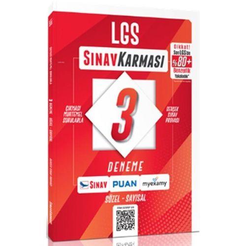 8. Sınıf LGS Sınav Karması 3 Deneme Sınav Yayınları