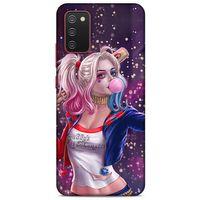 Samsung Galaxy A02s Uyumlu Kılıf Harley Quinn (3) Kapak Mor