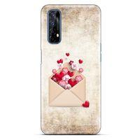 Oppo Realme 7 Kılıf Hediyelik Seri Sevgililer Günü (16) 14 Şubat Kalın Kılıf