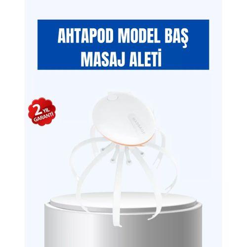 Kablosuz Kafa Ve Boyun Masaj Aleti Akıllı Kapanmalı Derin Rahatlama