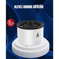 3d Alev Işıklı Aromaterapi Makinesi – 360 Ml Su Kapasiteli Sessiz Difüzör