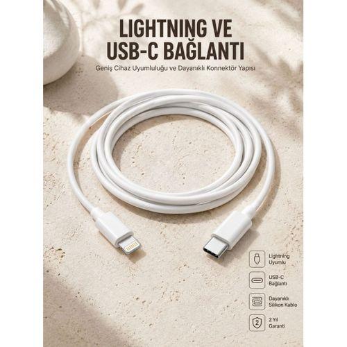 Type-c Ligtning 30w İos Şarj Kablosu Hızlı Şarj Kablosu