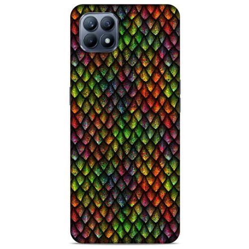 Huawei P40 Lite Kılıf Dragons (6) Silikon Kılıf Ejderha Skin Çok Renkli