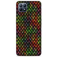 Huawei P40 Lite Kılıf Dragons (6) Silikon Kılıf Ejderha Skin Çok Renkli