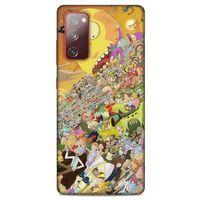 Samsung Galaxy S20 Fe Uyumlu Kılıf Rick And Morty (37) Silicone Cover Slick Morty