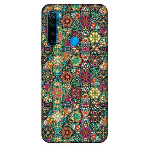 Ethnic Culture (56) Xiaomi Redmi Note 8 Kılıf Silikon Kapak Desenli