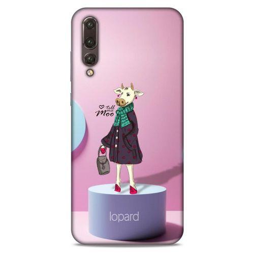 Huawei P20 Pro Kılıf FunnyMaX (8) Baskılı Kılıf Pembe Mavi