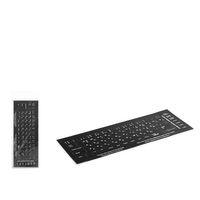 Klavye Stıcker Tuş Takımı Rusça Q Siyah HDX8258