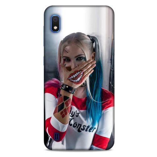 Samsung Galaxy A10 Uyumlu Kılıf Harley Quinn (25) Antişok Kapak Kiremit