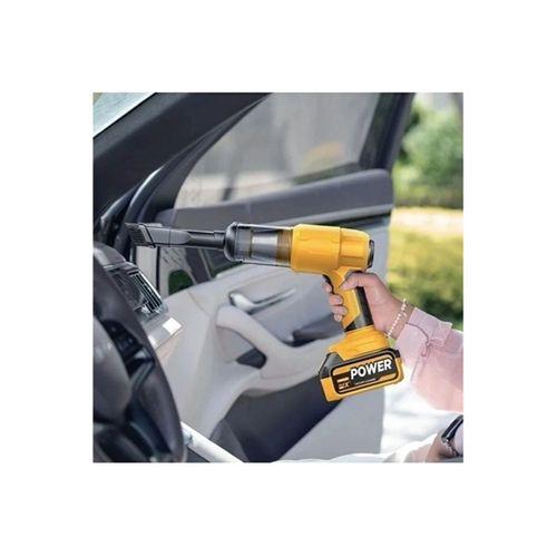 25.000mah Çift Bataryalı Auhma 20.000pa Ultra Çekim Güçlü Çantalı Araç Temizleme Süpürgesi