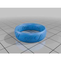 HAL 9000 İşlemeli Yüzük 3D Baskı (Bu ürün Sadece Plastik parçadır - Almadan Önce Soru Sorabilirsiniz)