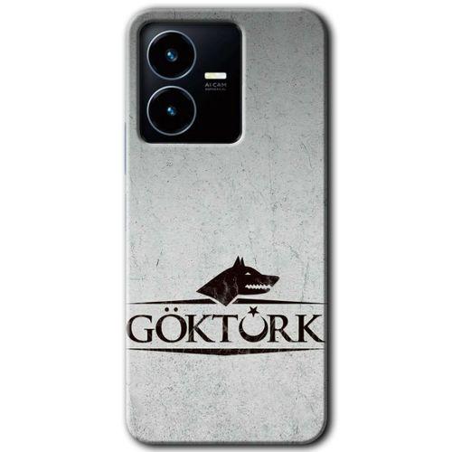 Vivo Y22s Kılıf HD Desen Baskılı Arka Kapak - Göktürk