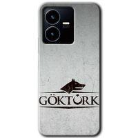 Vivo Y22s Kılıf HD Desen Baskılı Arka Kapak - Göktürk