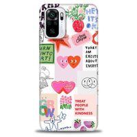 Xiaomi Redmi Note 10 Kılıf HD Baskılı Kılıf - Keep Fashion + Tam Ekran Koruyucu
