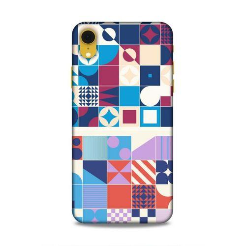 Apple iPhone XR Uyumlu Kılıf Insomnia (5) Koruma Kabı Lacivert Kırmızı