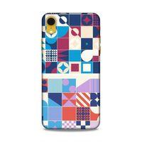 Apple iPhone XR Uyumlu Kılıf Insomnia (5) Koruma Kabı Lacivert Kırmızı