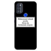 Reeder P13 Blue Max 128GB Kılıf HD Yazı Baskılı Silikon Arka Kapak - Yazı 12
