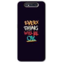 Potkal Hediye Fabrikası Samsung Galaxy A80 HD Baskılı Kılıf + 9D Tam Ekran Koruyucu - Everything