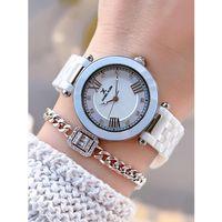 Daniel Klein Seramik Kordon Özel Tasarım 2 Yıl Garantili 3 Atm Kadın Kol Saati+Bileklik SR.14282.2