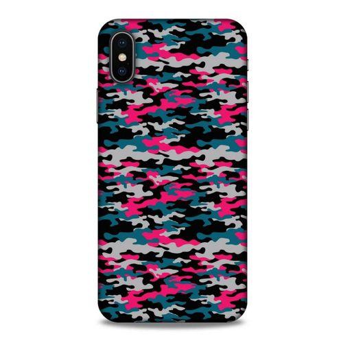 Kamuflaj 16 Apple iPhone X Kılıf Silikon Kapak