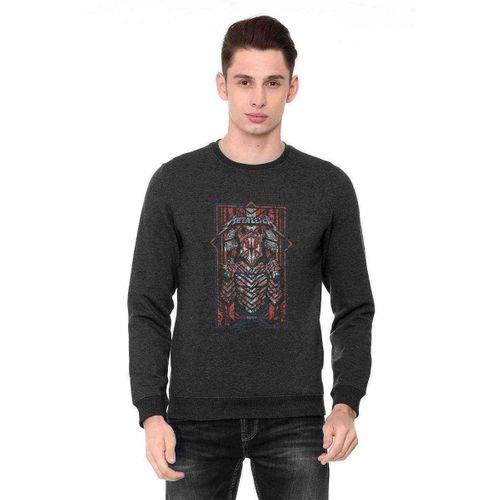 Metallica Denmark Post Rock Metal Müzik Baskılı Füme Antrasit Erkek Sweatshirt