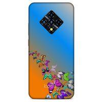 Lopard İnfinix Zero 8 Uyumlu Kılıf Kelebek Etkisi (50) Shockproof Kılıf