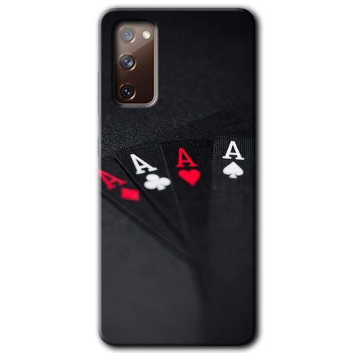 MRCİLETİSİM Samsung Galaxy S20 FE Kılıf Baskılı Kapak - Full As +Tam Kaplayan Mat Seramik