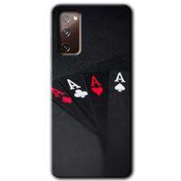 MRCİLETİSİM Samsung Galaxy S20 FE Kılıf Baskılı Kapak - Full As +Tam Kaplayan Mat Seramik