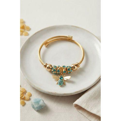 Yeşil Arı Model Charmlı Bileklik