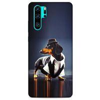 Huawei P30 Pro Kılıf Köpek Kıyafetleri (1) Kılıfı Dakhund Gömlek