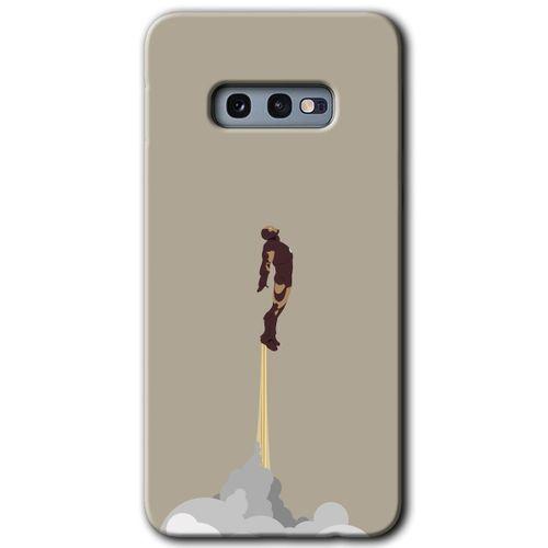 Samsung Galaxy S10e Kılıf HD Desen Baskılı Arka Kapak - İronman-Airport