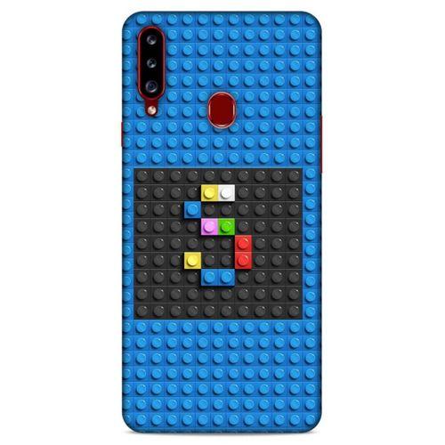 Lopard Samsung Galaxy A20s Uyumlu Kılıf BloX (30) Silicone Case S Harfi